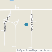 Map location of 115 Stover Rd, West Alexandria OH 45381