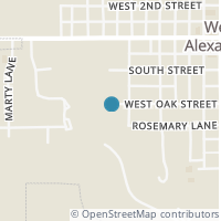 Map location of Summit St, West Alexandria OH 45381