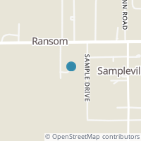 Map location of 98 Circle Ln, West Alexandria OH 45381