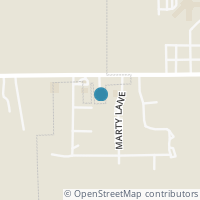 Map location of 9 Mary Ln, West Alexandria OH 45381