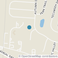 Map location of 1577 Deer Run Pl, Lancaster OH 43130