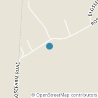 Map location of 13863 Rosefarm Rd NW, Crooksville OH 43731