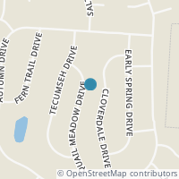 Map location of 1736 Quail Meadows Dr, Lancaster OH 43130