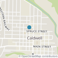 Map location of 510 Spruce St, Caldwell OH 43724