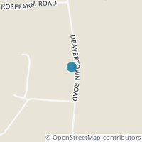 Map location of 9921 Deavertown Rd NW, Crooksville OH 43731