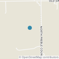 Map location of 797 Preble County Line Rd N, West Alexandria OH 45381