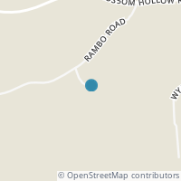 Map location of 13199 Rambo Rd NW, Crooksville OH 43731