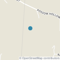 Map location of 13873 Possom Hollow Rd NW, Crooksville OH 43731
