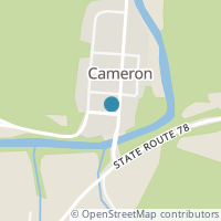 Map location of 48060 Main St, Cameron OH 43914