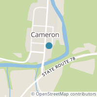 Map location of 48105 Main St, Cameron OH 43914