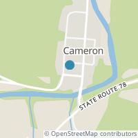 Map location of 48095 Wood St, Cameron OH 43914
