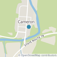Map location of 48113 Main St, Cameron OH 43914