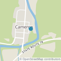 Map location of 48137 Main St, Cameron OH 43914