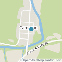 Map location of 48139 Main St, Cameron OH 43914