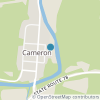 Map location of 48209 Main St, Cameron OH 43914