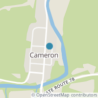 Map location of 48181 Main St, Cameron OH 43914