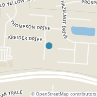 Map location of 2358 Murphy Dr, Fairborn OH 45324