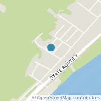 Map location of 107 Clarinda Dr, Clarington OH 43915
