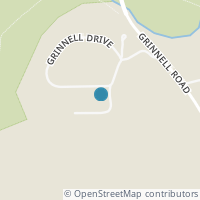 Map location of 1100 Grinnell Dr, Yellow Springs OH 45387