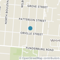 Map location of Stewart Blvd, Fairborn OH 45324