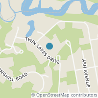 Map location of 222 Twin Lakes Dr, Mantua NJ 8051
