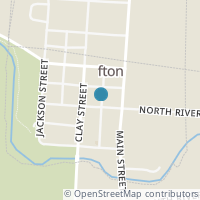 Map location of 66 Clinton St, Clifton OH 45316