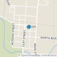 Map location of 73 North St, Clifton OH 45316