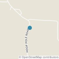 Map location of 9840 Hoop Pole Rd, Roseville OH 43777