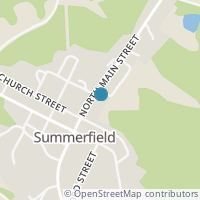 Map location of 106 N Main St, Summerfield OH 43788
