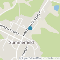 Map location of 108 N Main St, Summerfield OH 43788