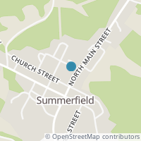 Map location of 107 N Main St, Summerfield OH 43788