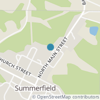 Map location of 111 N Main St, Summerfield OH 43788