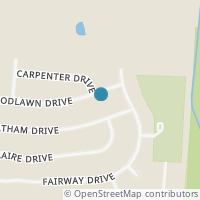 Map location of 360 Woodlawn Dr, Fairborn OH 45324