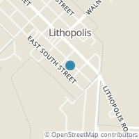 Map location of 178 E South St, Lithopolis OH 43136