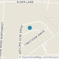 Map location of 652 Green Forest Pl, Lithopolis OH 43136