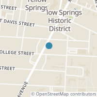 Map location of 611 Xenia Ave, Yellow Springs OH 45387