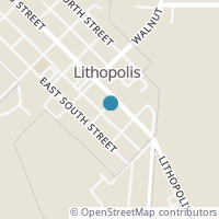 Map location of 153 E Columbus St, Lithopolis OH 43136