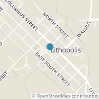 Map location of 55 E Columbus St, Lithopolis OH 43136