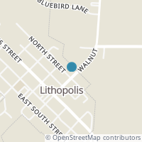 Map location of 86 E North St, Lithopolis OH 43136