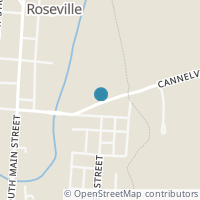 Map location of 144 Brush Creek Rd, Roseville OH 43777