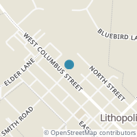 Map location of 110 W Columbus St, Lithopolis OH 43136