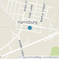 Map location of Elm Ave #1043, Harrisburg OH 43126