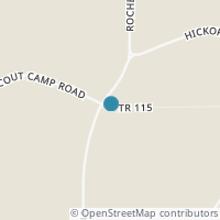 Map location of 49062 Hickory Hills Rd, Caldwell OH 43724