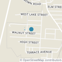 Map location of 222 Walnut St, Roseville OH 43777