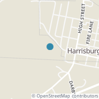 Map location of 1005 Columbus St, Harrisburg OH 43126