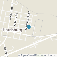 Map location of 1048 Maple St, Harrisburg OH 43126
