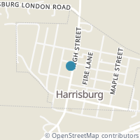 Map location of 1067 High St, Harrisburg OH 43126
