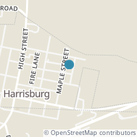 Map location of 1090 Maple St, Harrisburg OH 43126