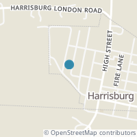 Map location of 1100 Hillside Ave, Harrisburg OH 43126