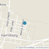 Map location of 1102 Maple St, Harrisburg OH 43126